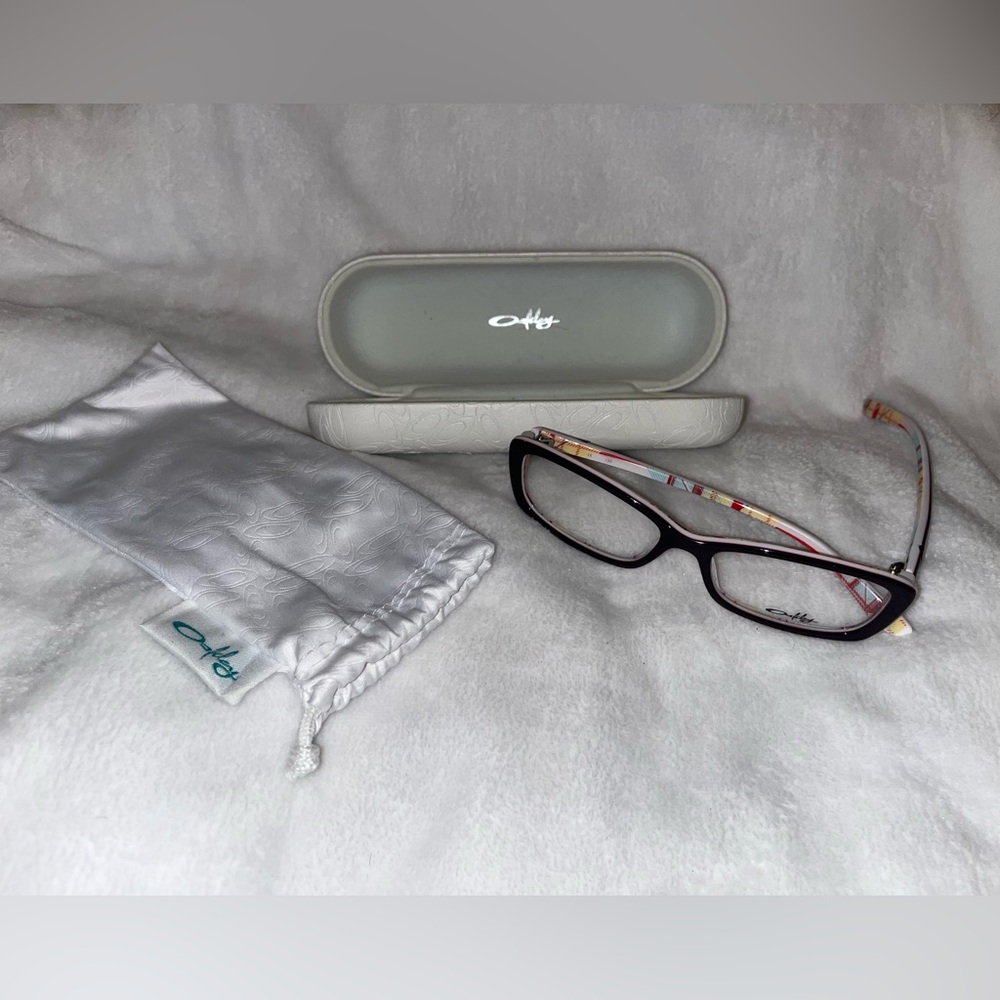 Black and Multicolor Women's Glasses